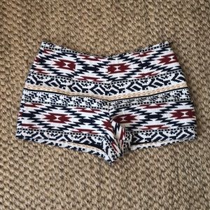 Zara Patterned Shorts